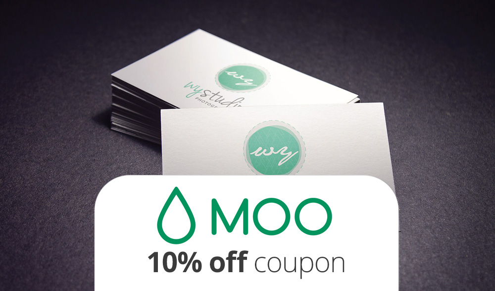 Moo Coupon Code for 10 off, plus a Moo Review Coupon Suck