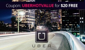 Uber Promo Code 2017 : Use coupon UBERHOTVALUE for $20 off!