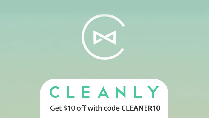 Cleanly promo code CLEANER10 for $10 off — original app discontinued, merged into ByNext