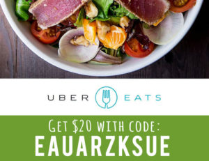 UberEATS Promo Code: Get $20 free with EAUARZKSUE and read our UberEATS review!