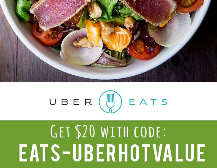 UberEATS Promo Code Get 20 free with EATSUBERHOTVALUE and read our