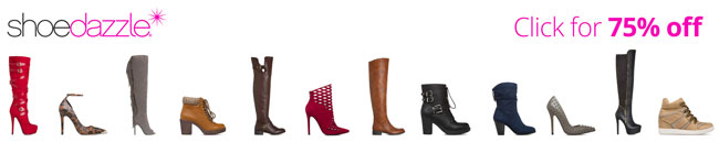 ShoeDazzle Coupon Code: Get 75% OFF 