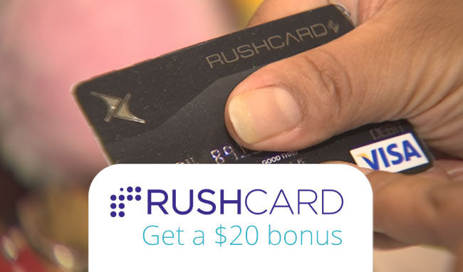 Rush Card Promo Code 2016 & 2017: Get your $20 Bonus From RushCard - Coupon Suck