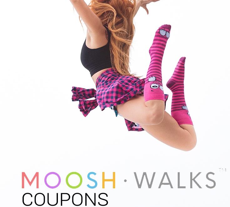 Moosh Walks promo codes and coupons — non-slip novelty socks