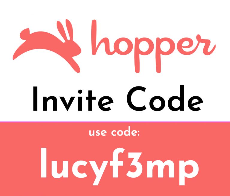 Hopper Invite Code 15 free with code lucyf3mp