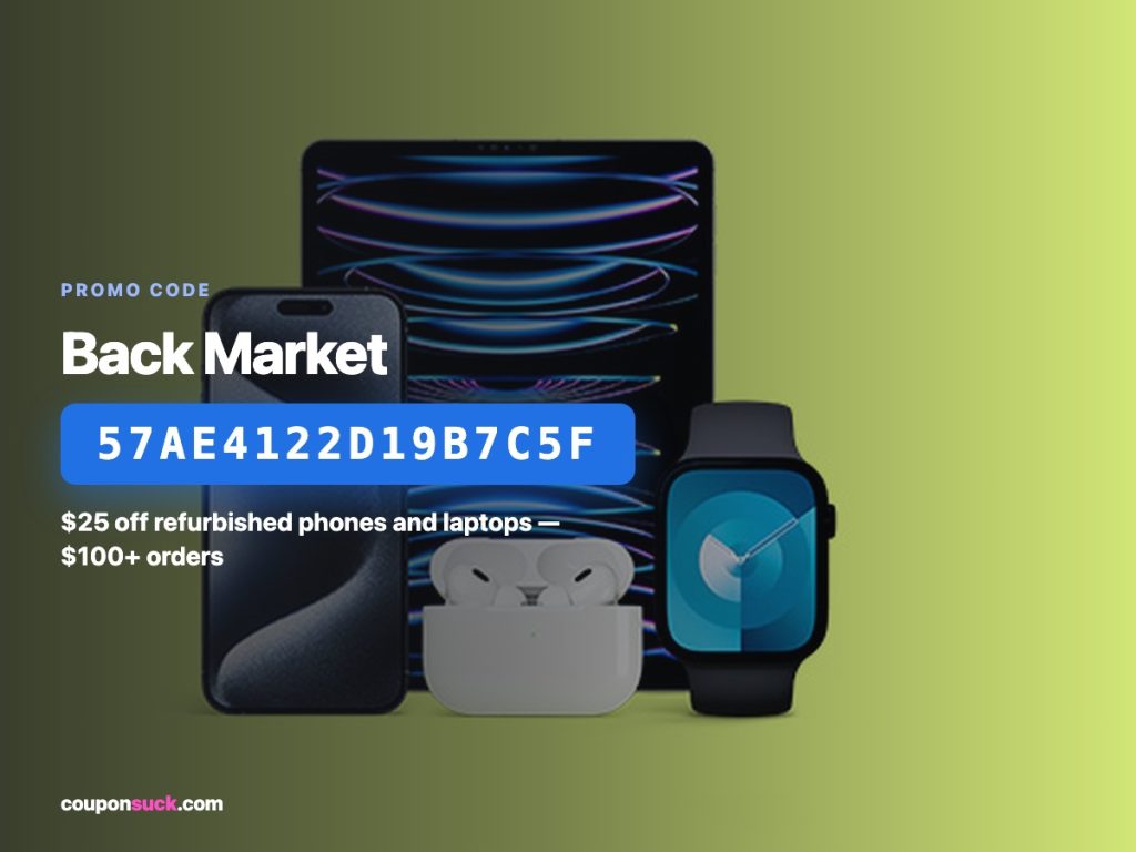 back market app promo code 57ae4122d19b7c5f — $25 off refurbished phones and laptops