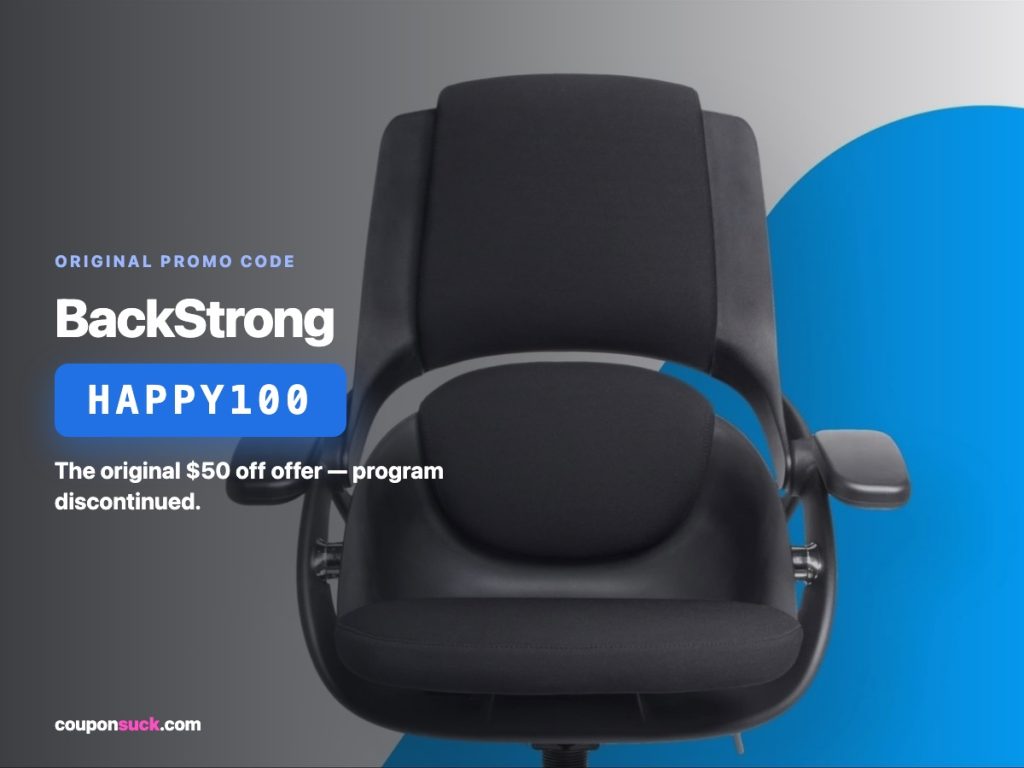 Backstrong promo details