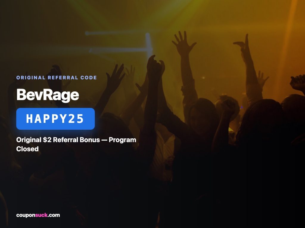 BevRage promo details