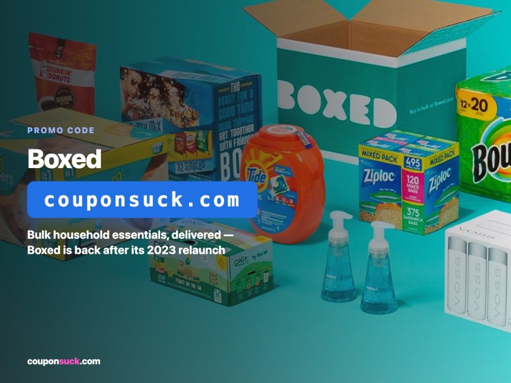 Boxed promo details