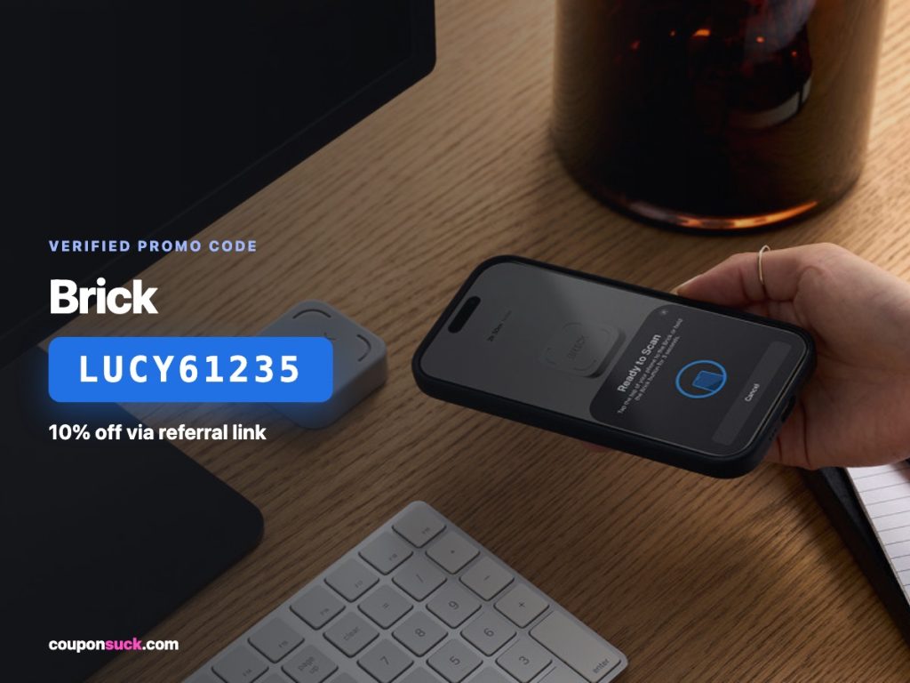 brick phone promo code LUCY61235 — 10% off via referral link
