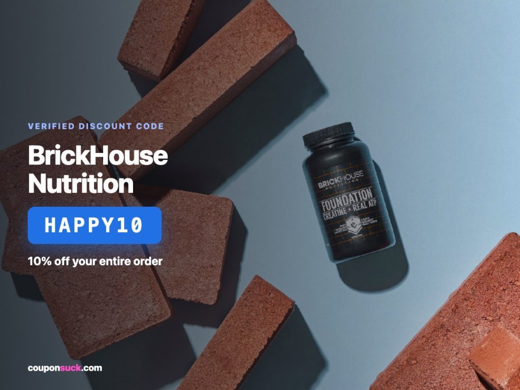BrickHouse Nutrition promo details