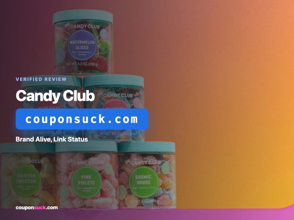 Candy Club promo details