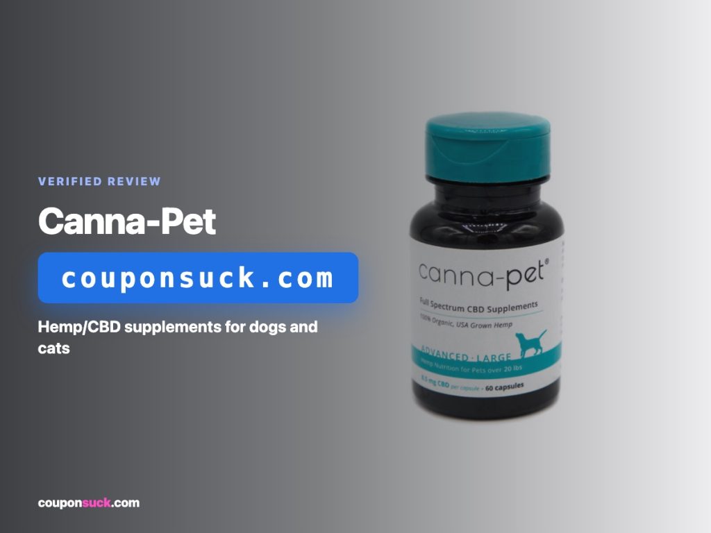 Canna-Pet review — hemp/CBD supplements for dogs and cats