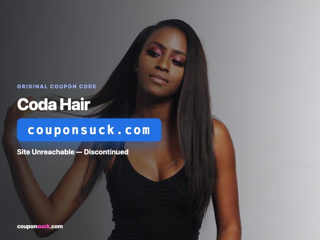 Coda Hair coupon code — discontinued, historical record