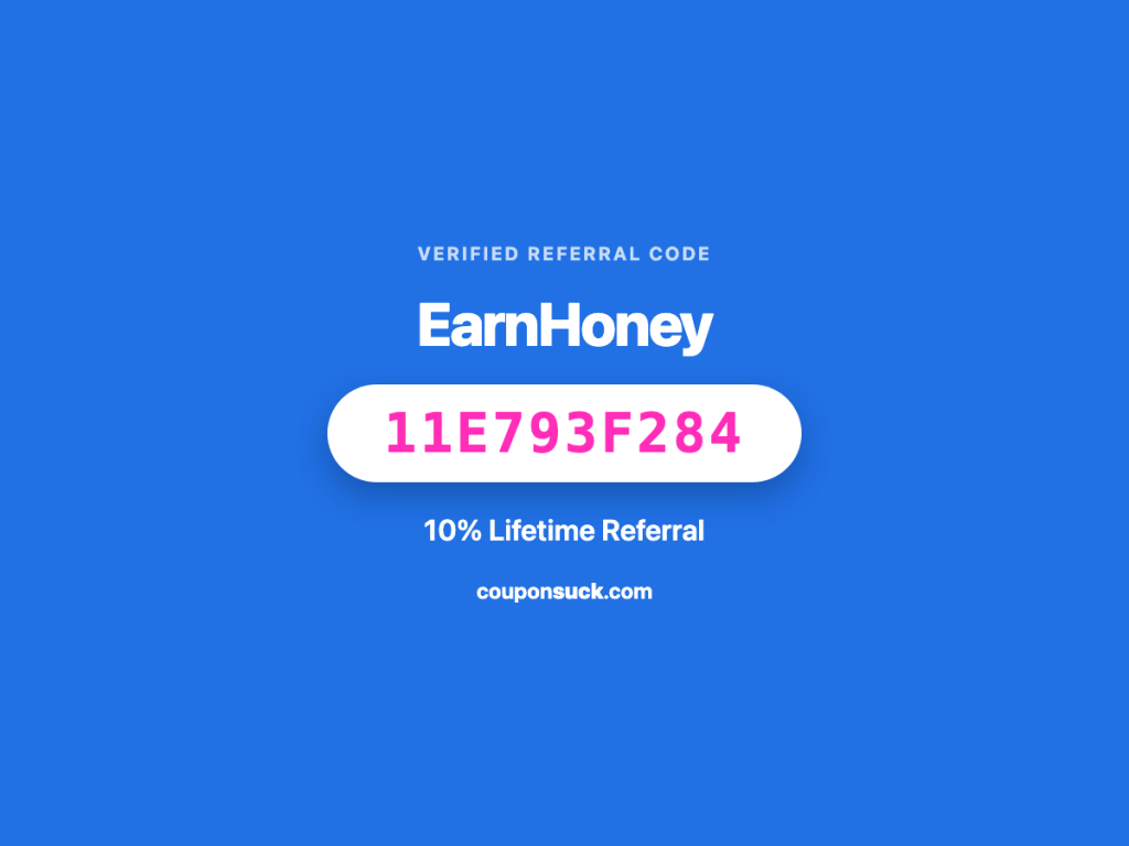 EarnHoney promo details