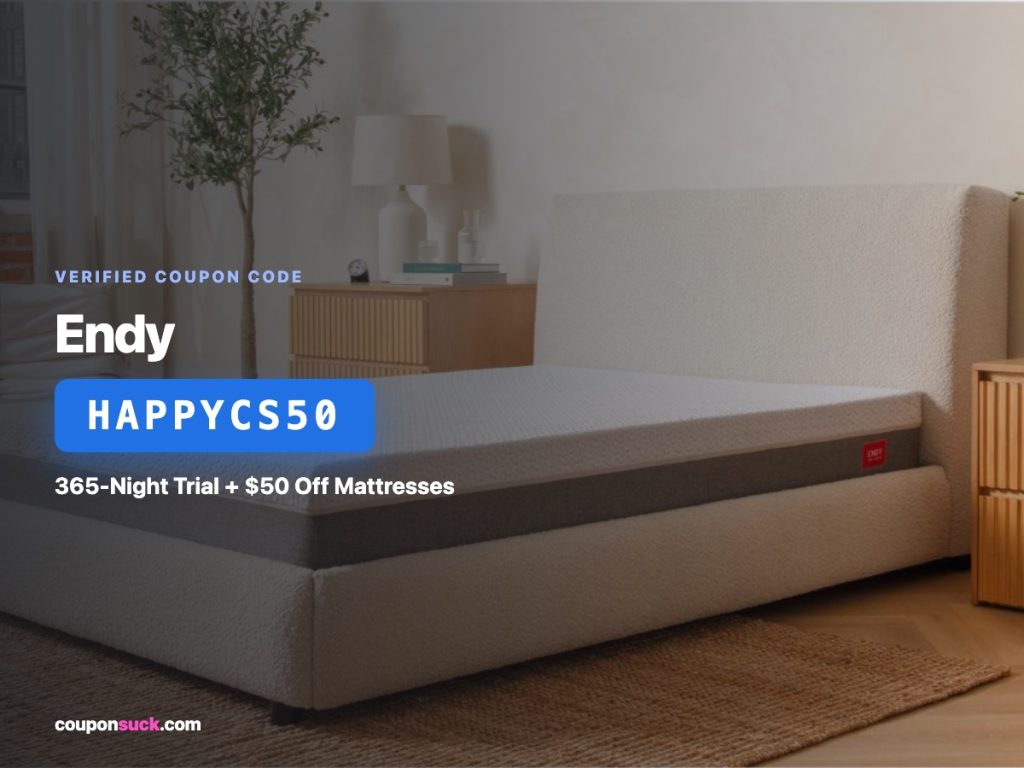 Endy Sleep promo details