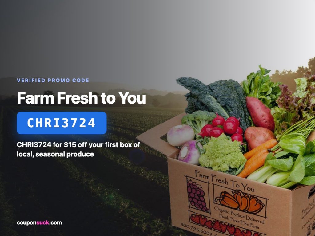 Farm Fresh to You promo details