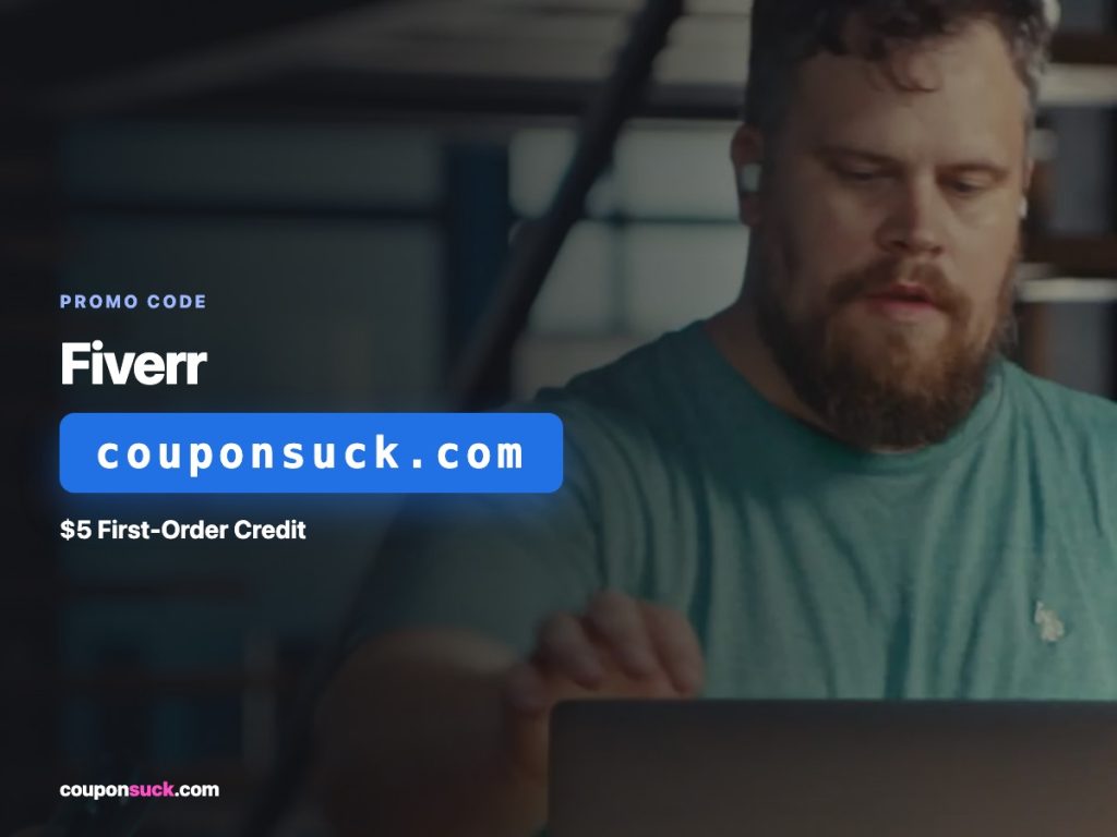 Fiverr promo code — $5 first-order credit
