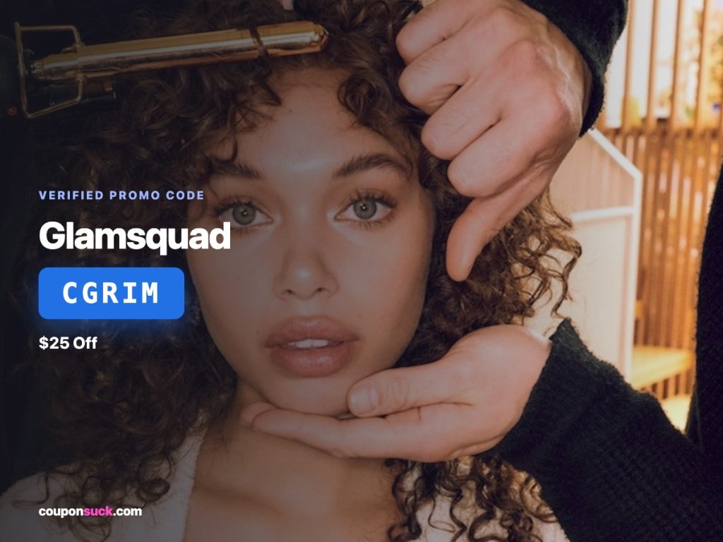 Glamsquad promo code CGRIM — $25 off