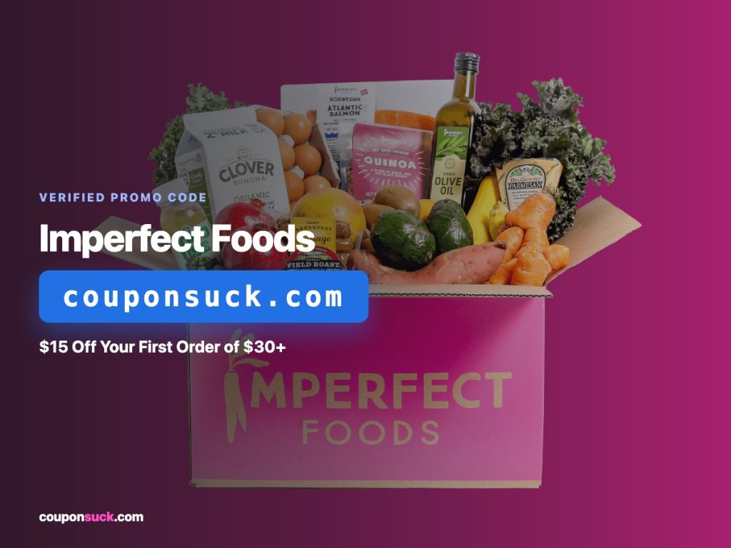 imperfect foods promo code — $15 off your first order of $30+