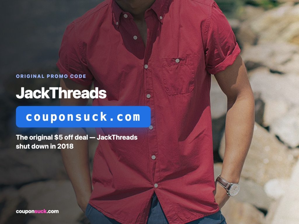 JackThreads promo details