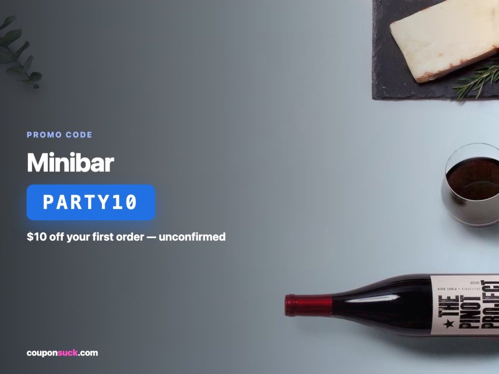 Minibar promo details