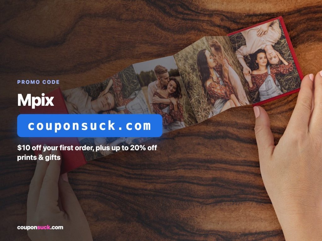 mpix promo code — $10 off your first order, plus up to 20% off prints and gifts