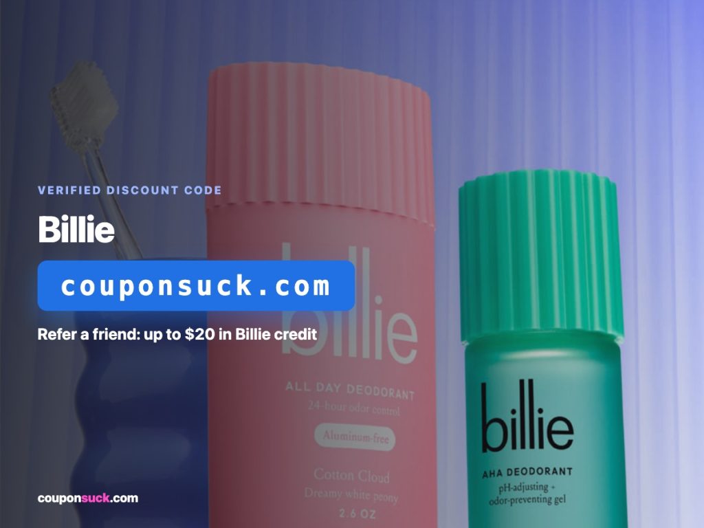 My Billie promo details