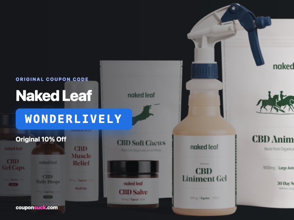Naked Leaf promo details