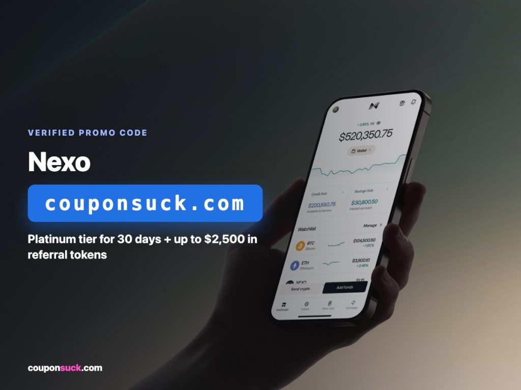 Nexo promo details