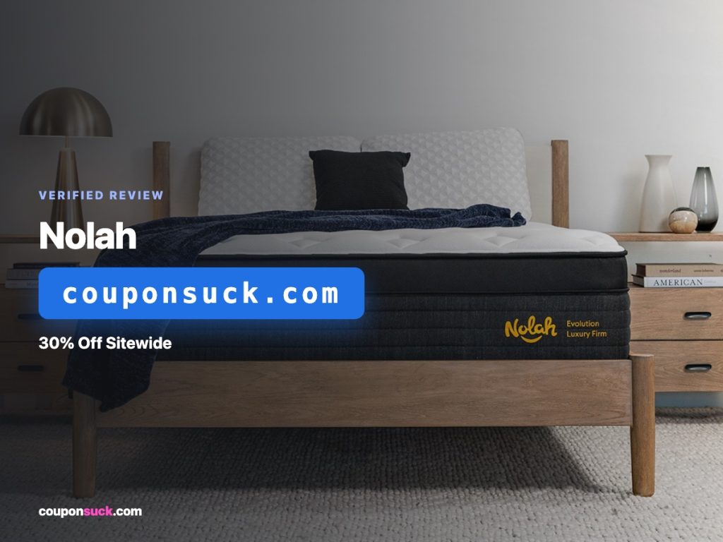 nolah mattress review — 30% off sitewide