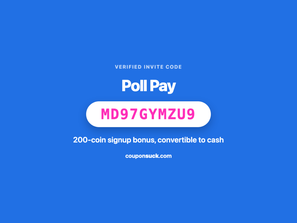 Poll Pay promo details