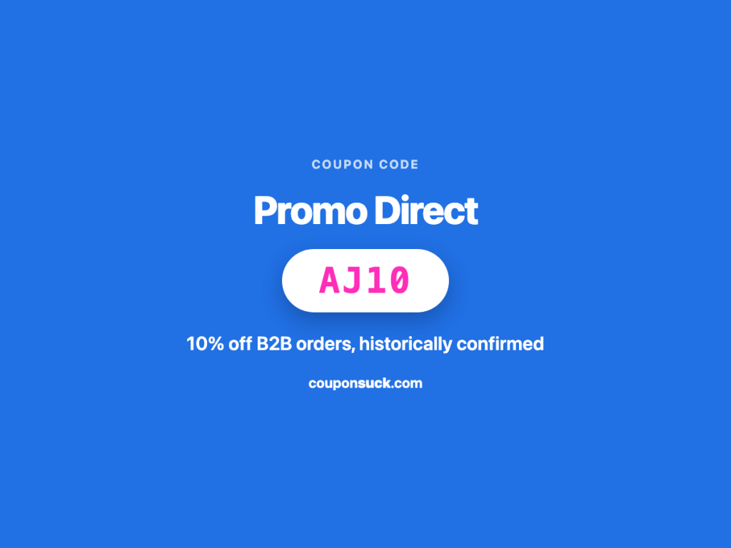 Promodirect promo details