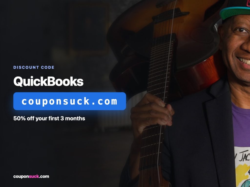 QuickBooks discount code — 50% off your first 3 months