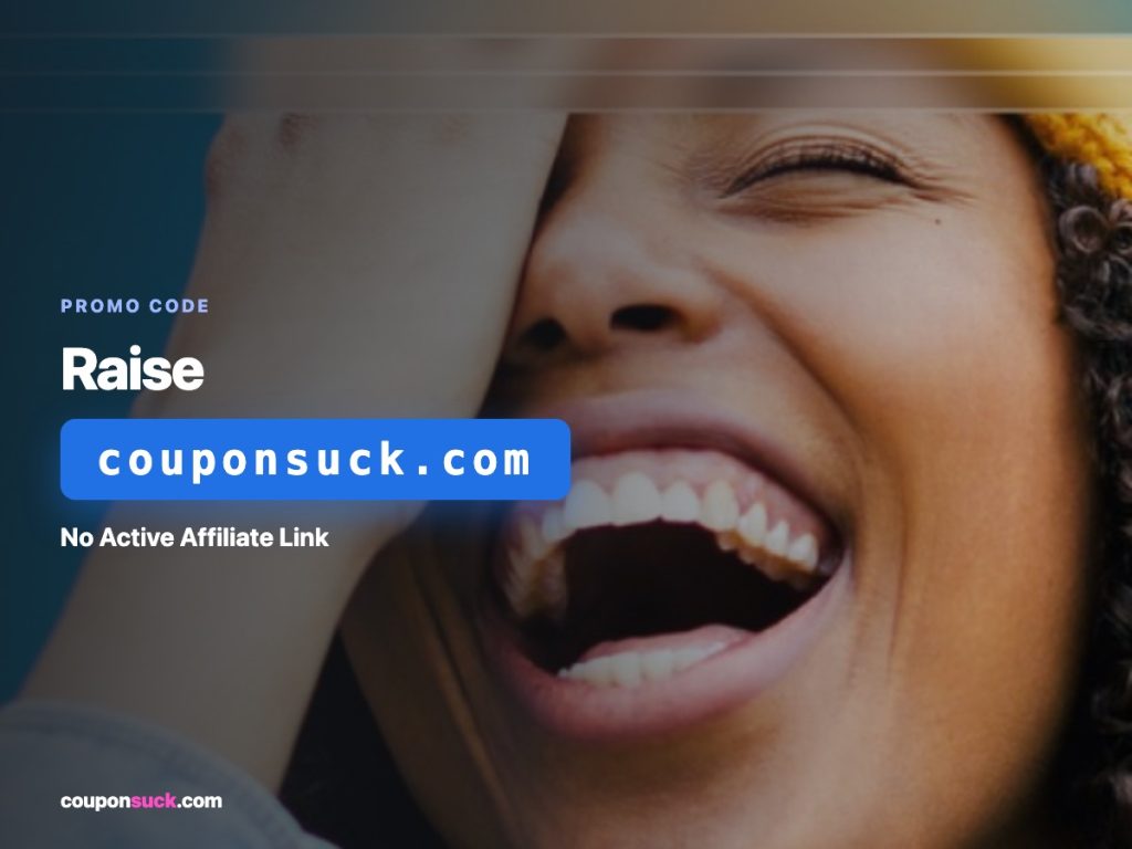 raise promo code — no active affiliate link