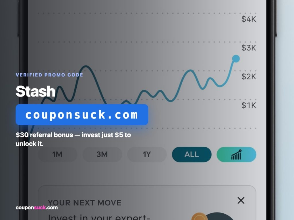 Stash App promo details