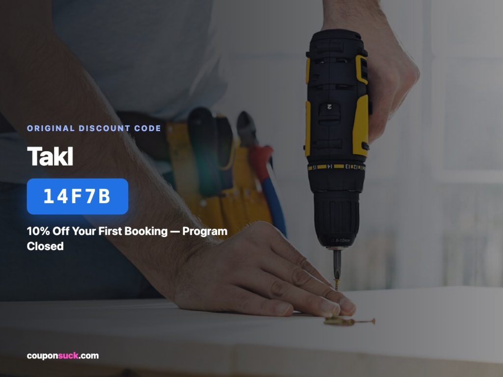 Takl Dallas: Discontinued — Try TaskRabbit for $10 Off promo details