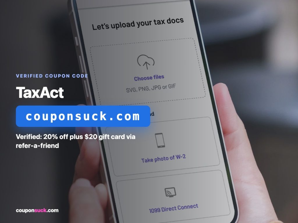 TaxAct promo details