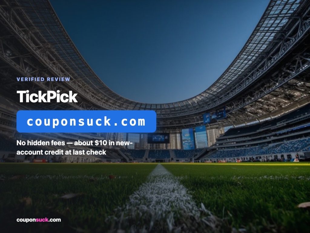 TickPick promo details
