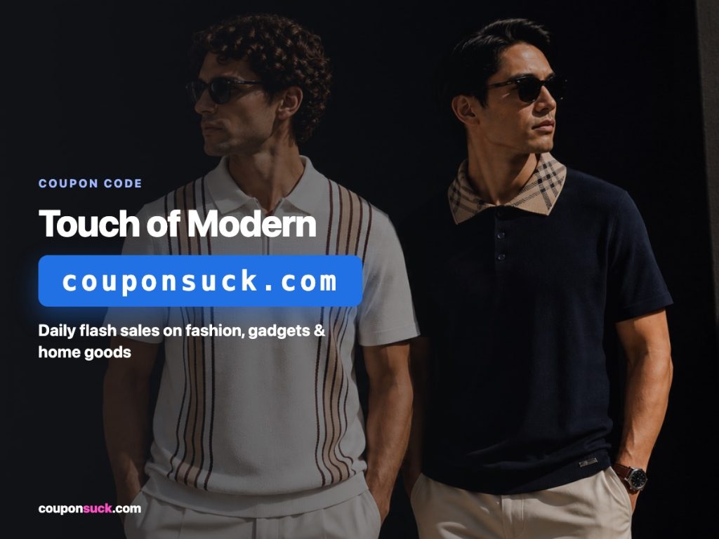 touch of modern coupon code — daily flash sales on fashion, gadgets & home goods