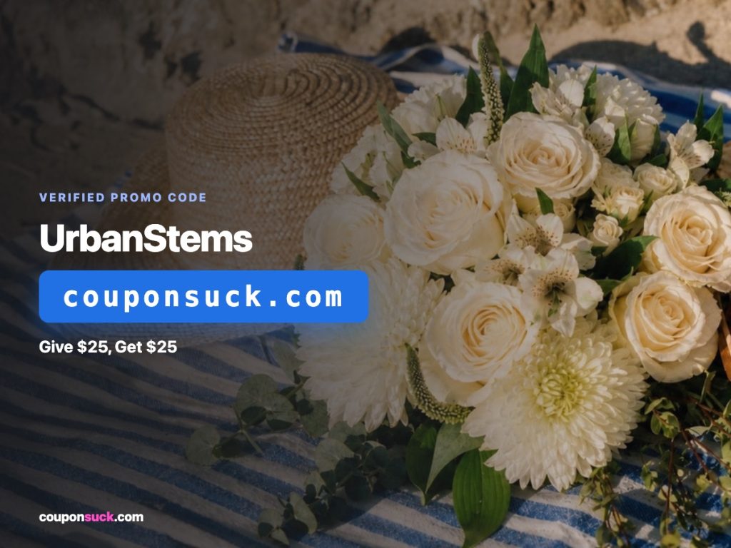 urbanstems promo code — give $25, get $25