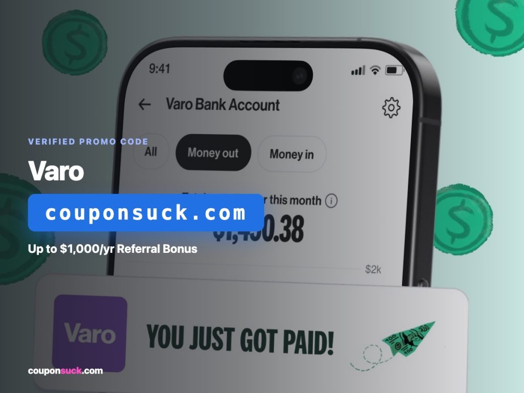 Varo App promo details
