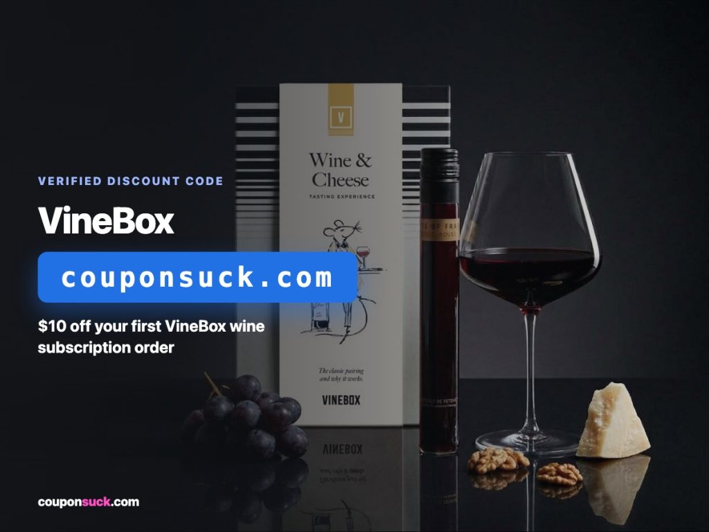 VineBox promo details