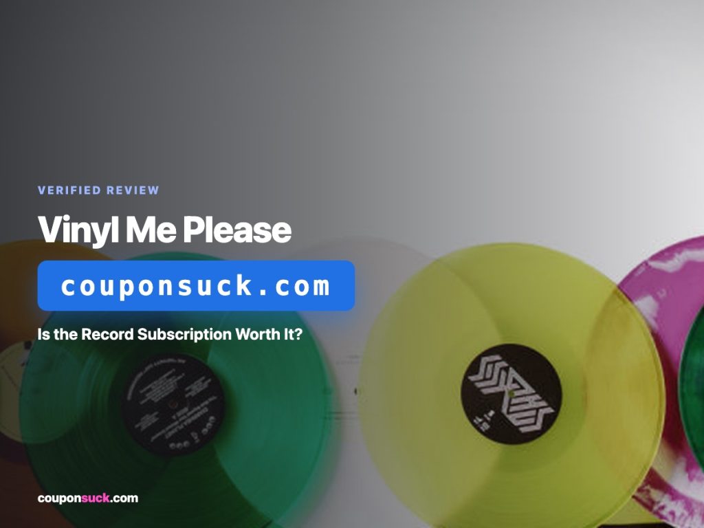 Vinyl Me Please promo details
