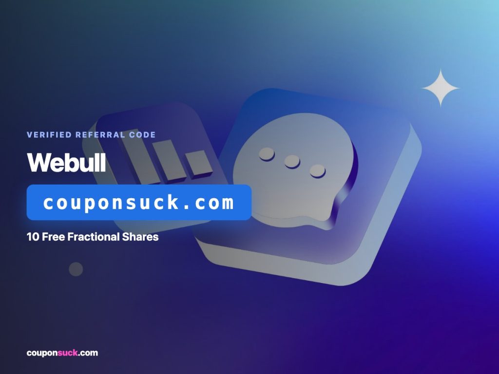 webull referral code — 10 free fractional shares